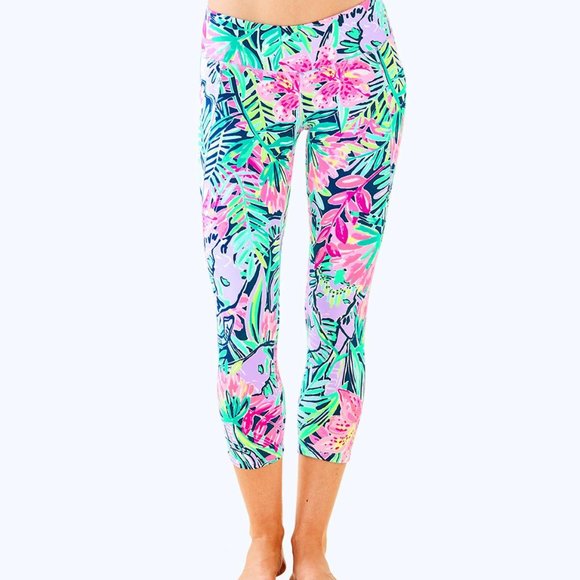 Lilly Pulitzer Pants - Lilly Pulitzer Anika Weekend Crop Leggings XXS